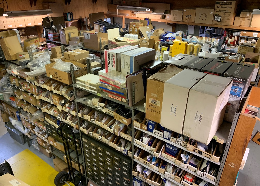 Stockroom Picture Burr Brothers Boats, Inc.